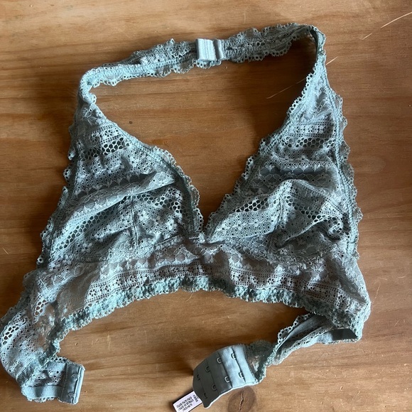 Victoria's Secret Other - Victoria's Secret Lace Bralette in Soft Teal